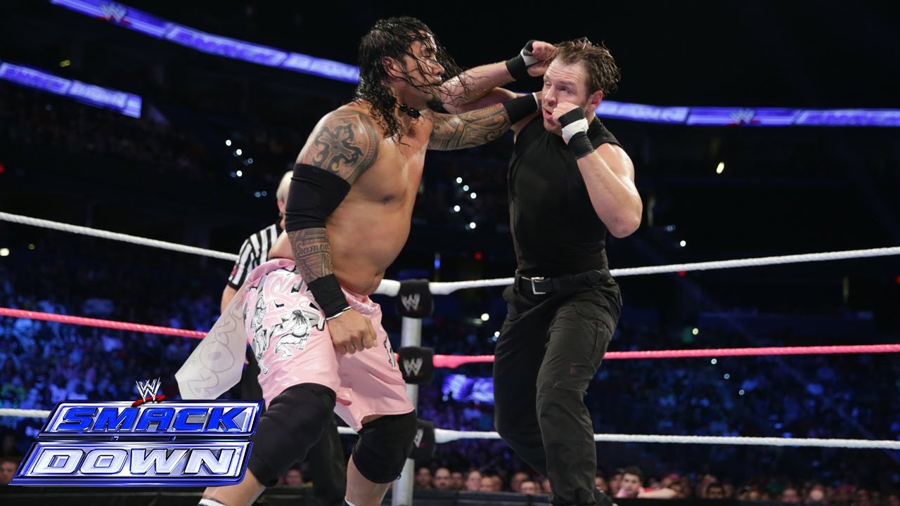 The Usos vs. Dean Ambrose & Seth Rollins : SmackDown, Nov. 1, 2013