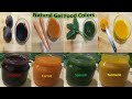 How to make natural food colors organic gel food color from vegetables homemade food colors recipe