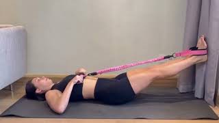 KUZARO Upgraded Multifunction Pedal Resistance Band with Handle