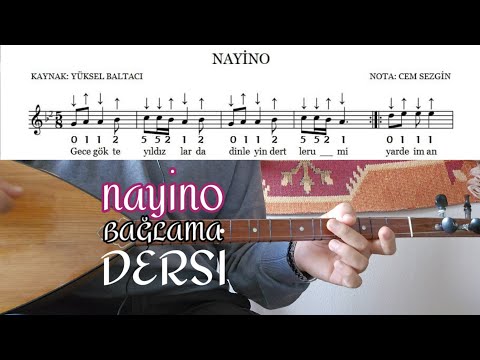 NAYİNO (Karadeniz Müzikleri) Bağlama Solfej