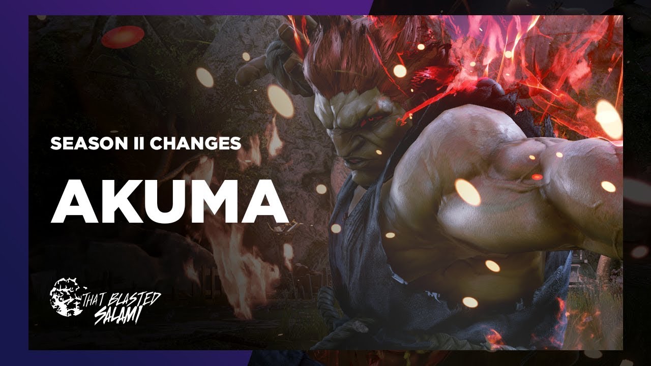 How Akuma has changed over the past 28 years of Street Fighter