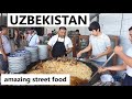 Street food in UZBEKISTAN, Tashkent, Asia! THE PLOV(Pilau) CENTRE!!!