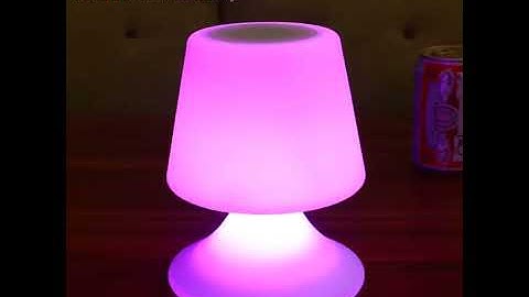 Led Solar Touch Sensor Color Changing Bedside Table Lamps