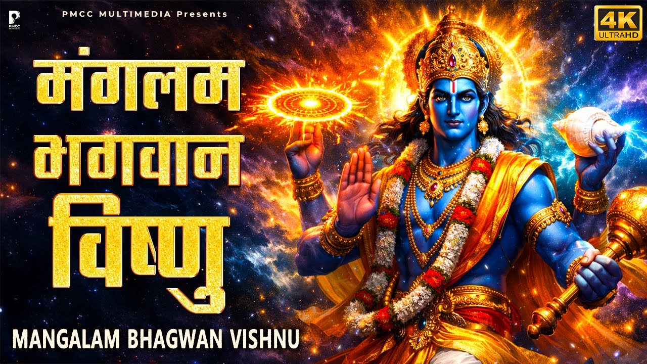 Vishnu Mantra for Prosperity | Manglam Bhagwan Vishnu | मंगलम भगवान विष्णु | विष्णु मंत्र |