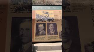 Quick glance at a huge mining operation here in Silver City New Mexico the Santa Rita copper mine.