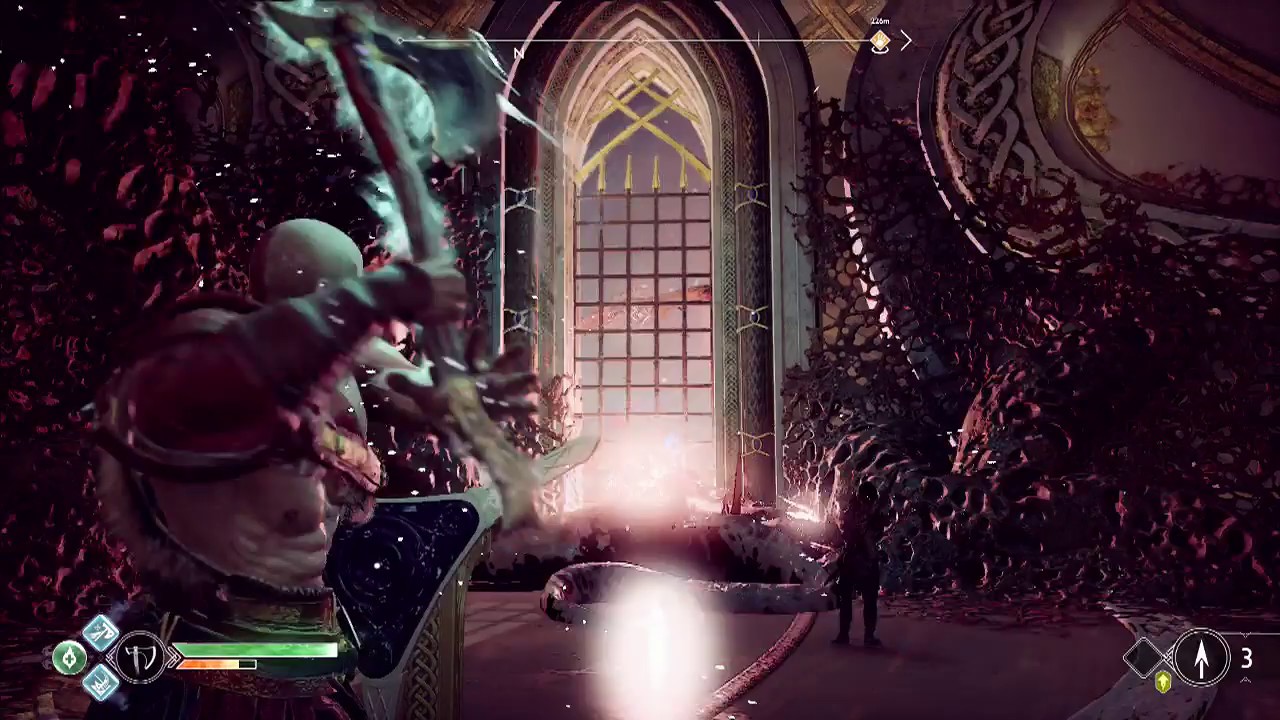 God of War Open Second Gate Light Elf Sanctuary YouTube