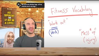 English Fitness Vocabulary - With Halima from BlackBoardEnglish!