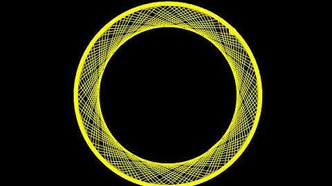 Circular Billiard Table animation(1) using fortran90 and gnuplot