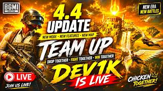 BGMI LIVE 🔴PLAY WITH RANDOM SQUADS🔥 📈 4.4 UPDATE #gaming #livegaming #gaminglive