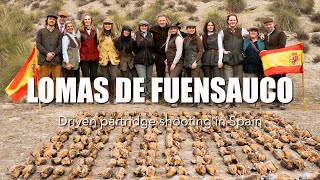 Driven partridge shooting in Spain with Giulia Taboga