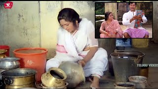 Anjali Devi And Sobhan Babu Telugu Interesting Emotional Scene | @TeluguVideoZ