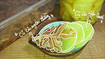 Cách Làm Củ Cải Vàng Hàn Quốc/ Củ Cải Ngâm Đường/ Thành Công 100%?🥬 (dễ làm, nhanh, ngon)