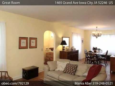1465 Grand Ave, Iowa City, IA home video tour