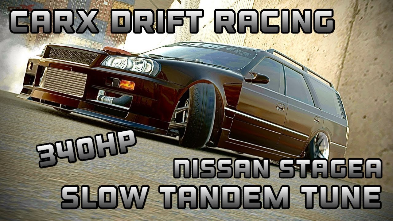 CarX drift racing 340hp unicorn (Nissan Sagea) slow tandem tune