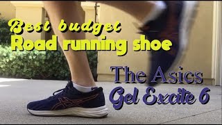 asics men's gel excite 6 running shoes review