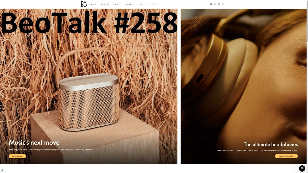 BeoTalk Podcast #258 Beolab 50 vs Beolab 90's Again, What will you do this Summer?