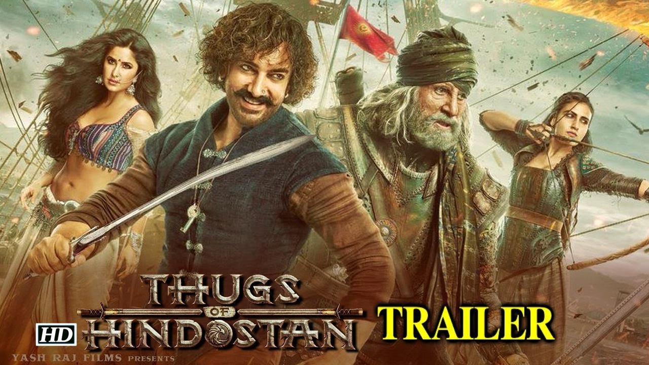 Thugs Of Hindostan Trailer The Extravaganza Begins Youtube 