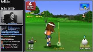 Hot Shots Golf (PS1) first playthrough   minigolf