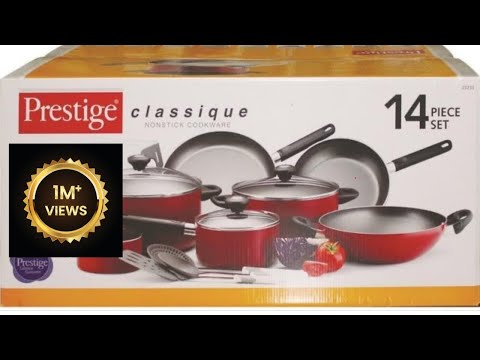 Prestige Classique Non-Stick Cookware Set Unboxing | किचन के लिये सबसे