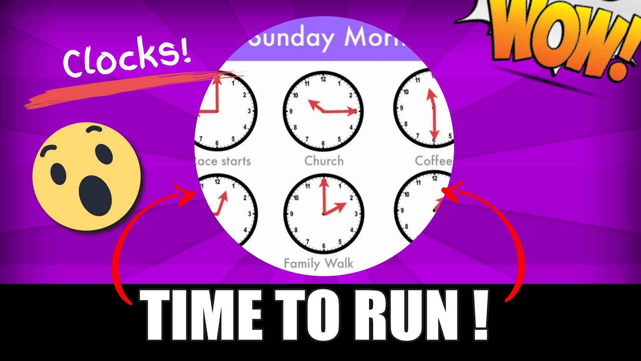 Time to Run! KS1 YouTube