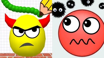 Draw To Smash VS Hide Ball Max All Levels Gameplay Android,iOS NEW UPDATE