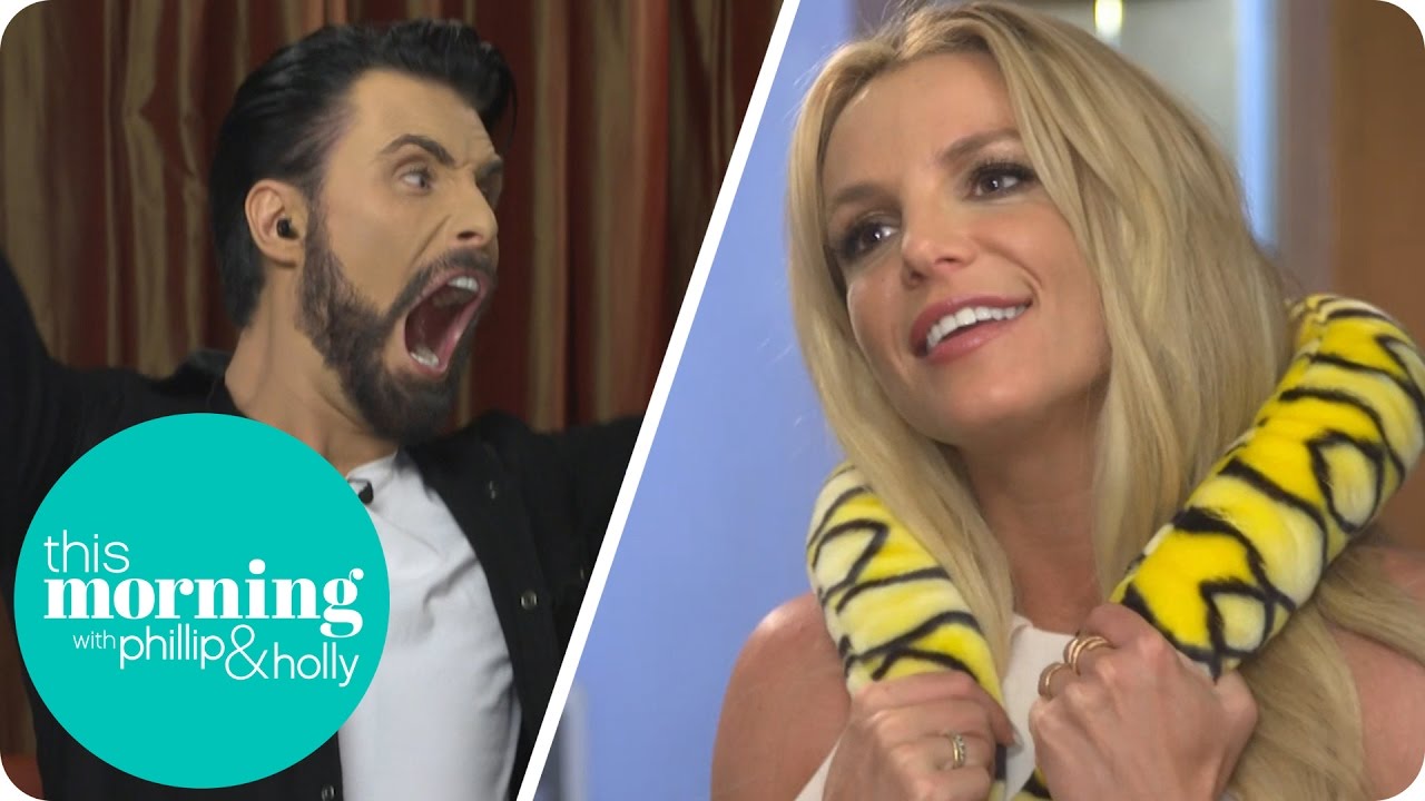 Britney Spears Is Baffled By Rylan's Dance Moves Game! | This Morning