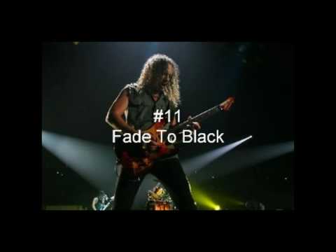 Kirk Hammett's Top 15 solos part 1