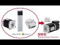 Integrated stepper motor  controller  drive smd series  size 17 now available