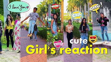 Cute girl’s reaction/backflip reaction/Flip’s in public/hyperhook aashish