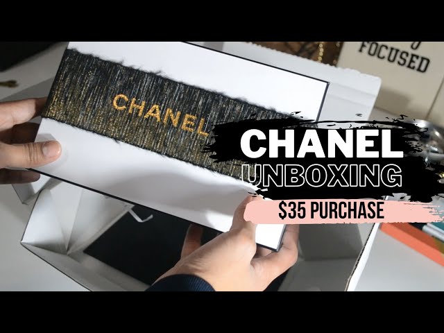 Chanel Unboxing, Papier Matifiant De Chanel