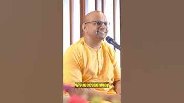 In every difficulties we have two solutions  भागलो or भाग लो ll Gaur Gopal Das #shorts