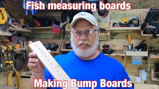 Fish measuring bump board #59 