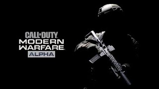 First Match of Call of Duty Modern Warfare Gunfight Alpha Uncut...