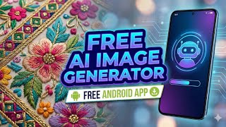 Free AI Image Generator Android App | Create Embroidery Design Concept screenshot 2