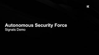 Knightscope Signals: Autonomous Security Force Live Demo | GSX 2026