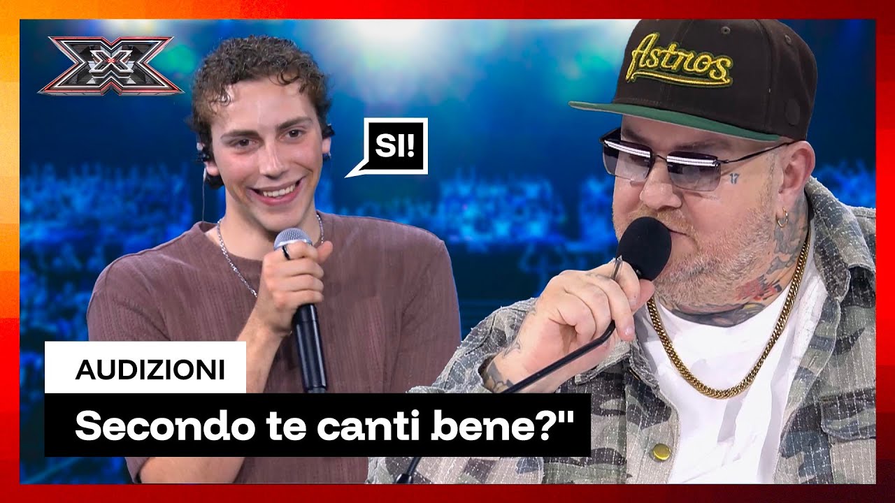 Francesco Di Fiore canta “Before you go” di Lewis Capaldi | X Factor 2025 Audizioni 2