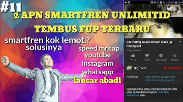 2 APN SMARTFREN UNLIMTID TERBARU TEMBUS FUP