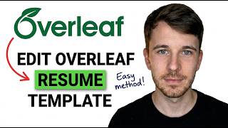 How to Edit Overleaf Template (Simple Tutorial)