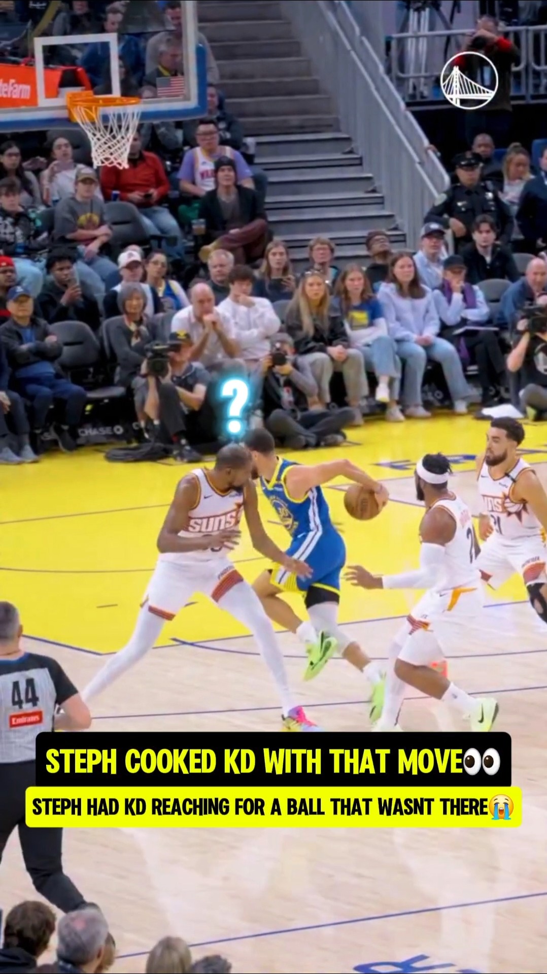 KD wishing he never left Steph?