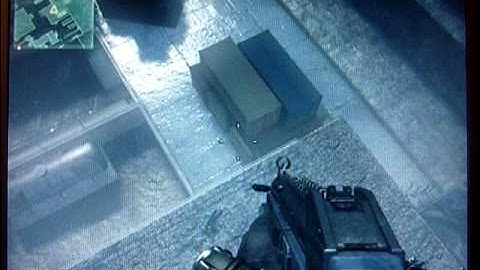 MW2 - on road in underpass with backwards speed hack