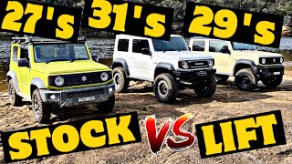 What Lift & Tyres Do For A Suzuki JB74 Jimny OFFROAD?