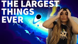 Sy1vie Reacts to Kurzgesagt's Largest Black Hole in the Universe