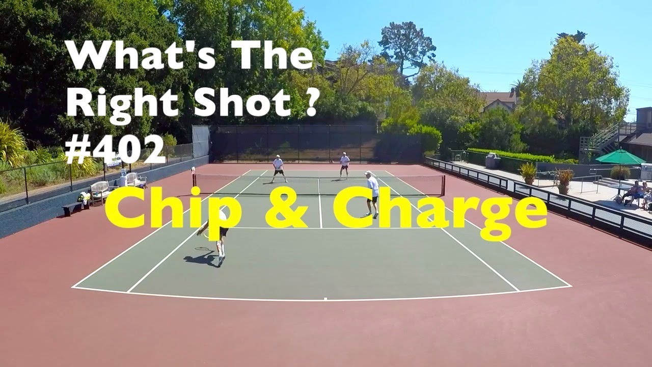 Tennis Doubles Strategy. Chip & Charge. What
