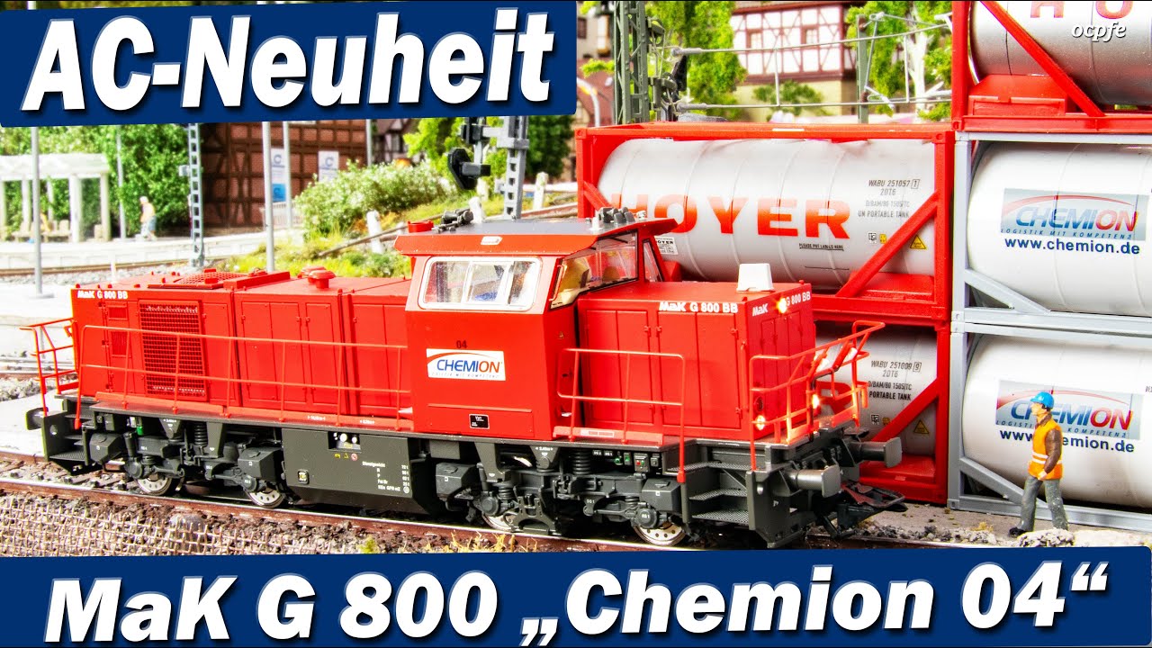 Brandneues H0 Modell: Jägerndorfer MaK G 800 