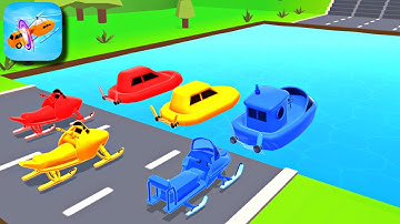 Shape Shifting 🏃‍♂️🚁🚗Max level Gameplay Walkthrough Part - 36 (iOS,Android) All levels