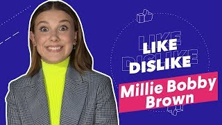 Millie Bobby Brown - Like & Dislike avec Godzilla II, Oasis & Steven Gerrard 🐲🔴⚪️