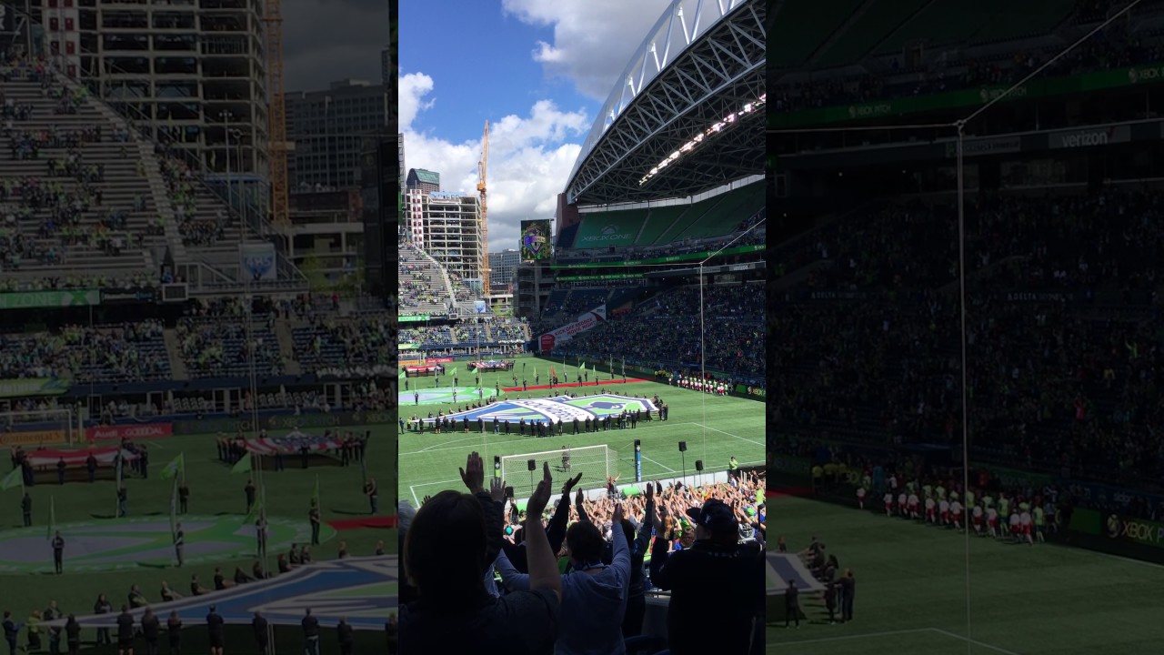 Seattle Sounders Fc シアトル サウンダーズの試合に行って 驚き満載 くもりのち雨 ときど き晴れ Seattle Life 3