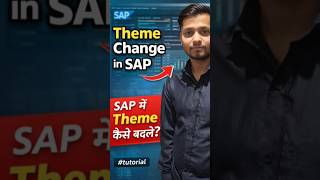 SAP Theme Change Kaise Kare | SAP GUI Theme Settings Full Guide #new #excel  #sapclasses #trending