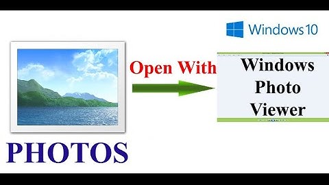 How to enable windows photo viewer in windows 10 | Easily| Free| Fast