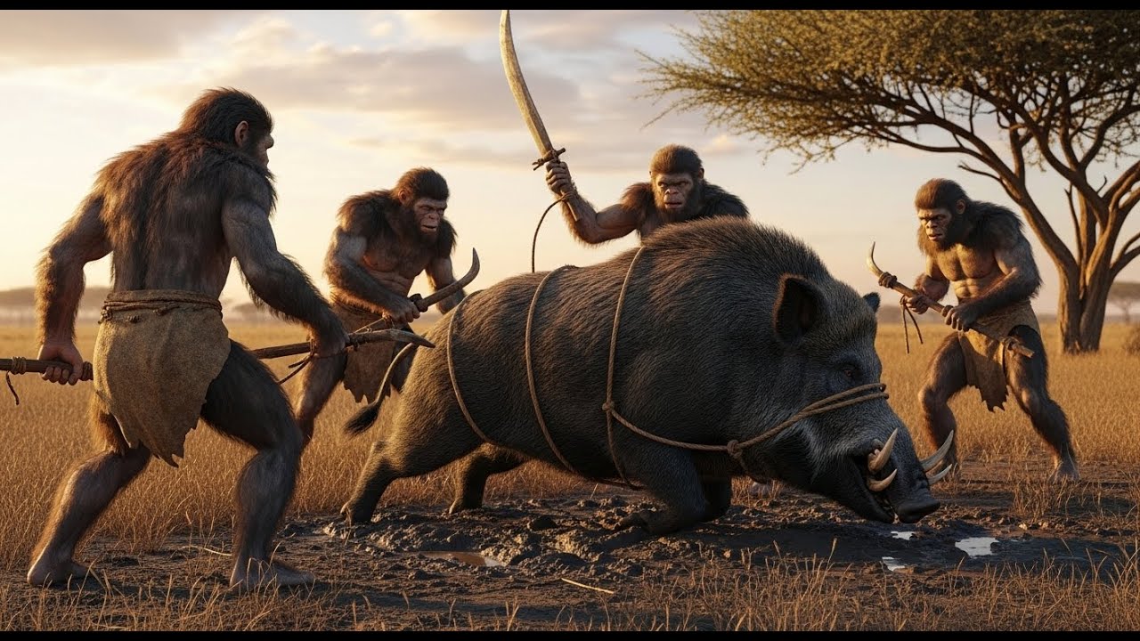 Life Millions of Years Ago: How the First Humans Hunted the Wild ...